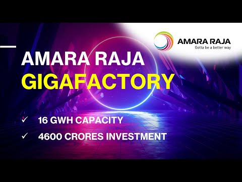 Amara Raja GIGAFACTORY in INDIA brings 4500 JOB opportunities in 10 Years