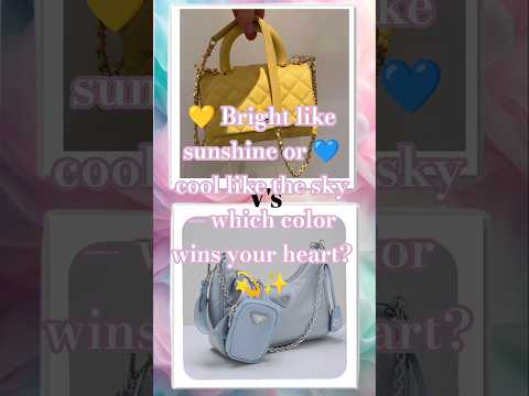 💛 Yellow vs 💙 Blue | Fashion Battle | Which Color Wins the Style Game? 👗🔥#ytshorts