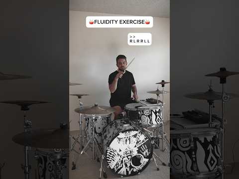 PARADIDDLE-DIDDLE FLUIDITY EXERCISE🥁🔥 #drumlessons #drumming