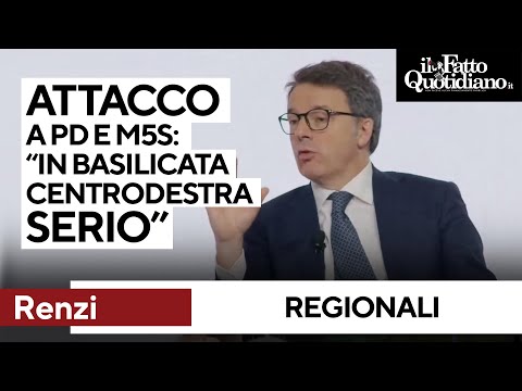 Regionali, Renzi vs Pd e M5s: "Passati dalle primarie al primario". E fa la vittima