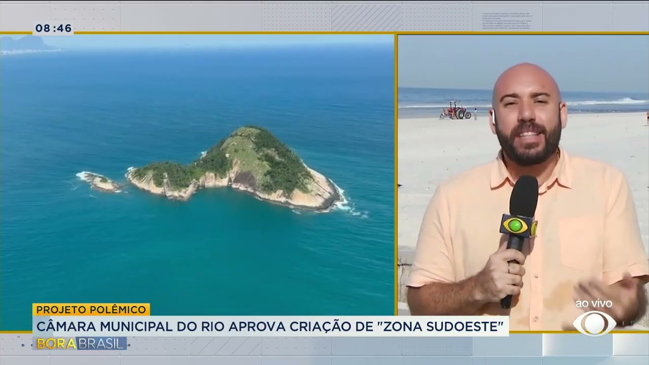 Câmara Municipal do Rio aprova criação de “zona sudoeste”