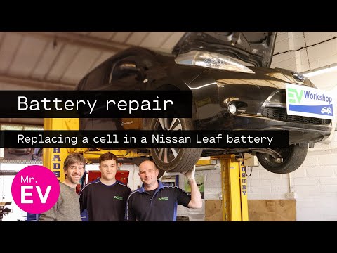 Scrap? LEAF it out! Here's how a 9-year-old Nissan LEAF 30kWh battery can be repaired. Part 2