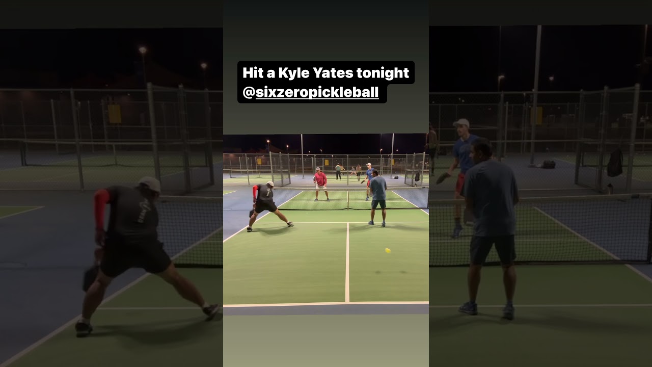 Hit a Kyle Yates #pickleball