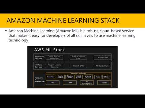 Amazon (AWS) Machine Learning Tutorial for Beginners 2021