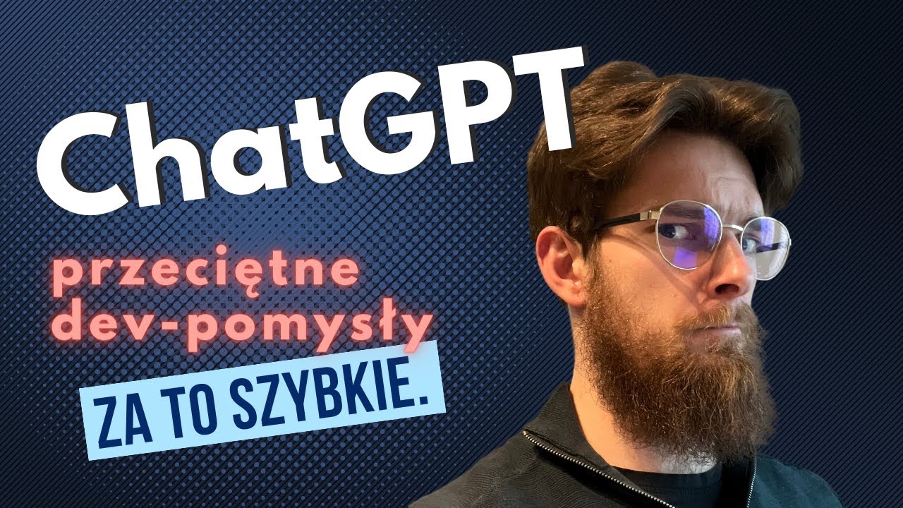 Przeciętne pomysły, za to szybko. GPT w służbie dev.
