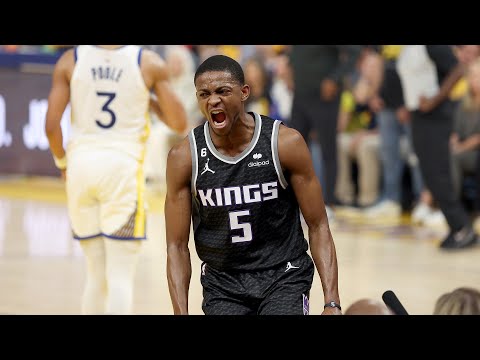 Fox EXPLODES for 38 Points in Game 4 | Kings at Warriors 4.23.23 video clip