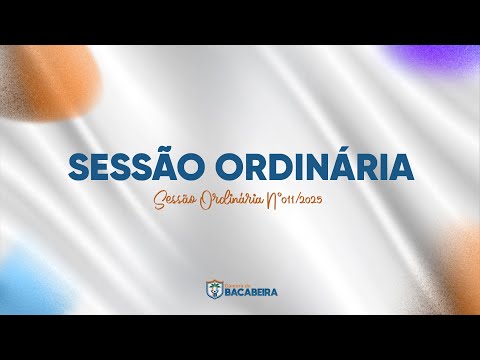 Sessão Ordinária Nº 011/2025