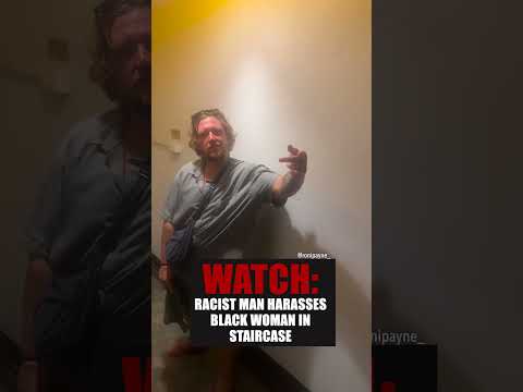 Racist Man Disparages Black Woman