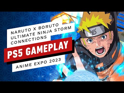 Naruto X Boruto Ultimate Ninja Storm Connections PS5 Gameplay - Anime Expo 2023