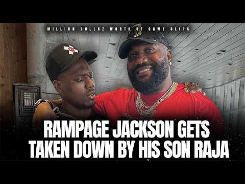 Rampage Jackson lost a fight to his son Raja