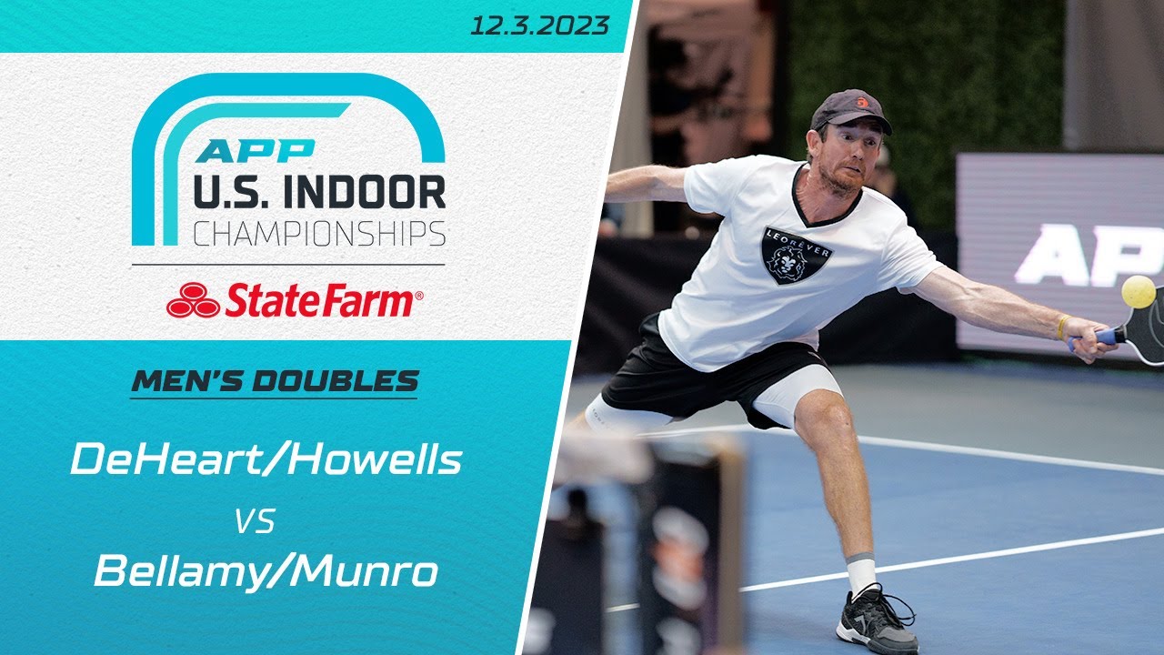 The State Farm 2023 APP U.S. Indoor Championships | Men's | DeHeart/Howells vs. Bellamy/Munro