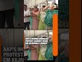 AAP’s women workers protest against Delhi CM Arvind Kejriwal’s arrest #shorts  - 00:57 min - News - Video