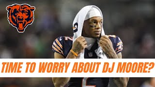 Should The Chicago Bears Be Worried About DJ Moore?