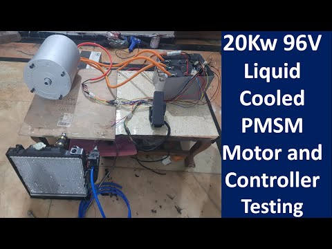 20Kw 96v Liquid Cooled PMSM Motor and Controller set | 20kw pmsm motor and controller | 20kw pmsm