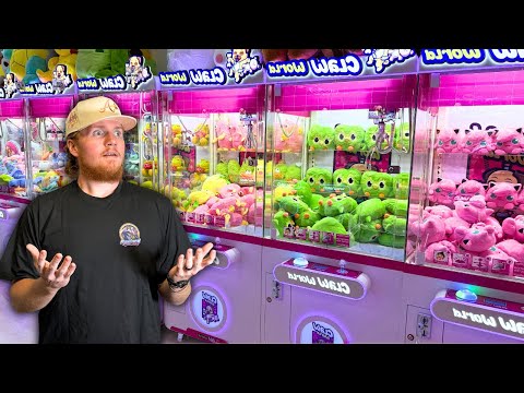 I STOLE ALL HER CLAW MACHINE WINS!