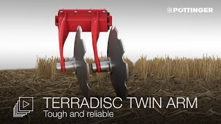 TERRADISC disc harrows - TWIN ARM, tough and reliable