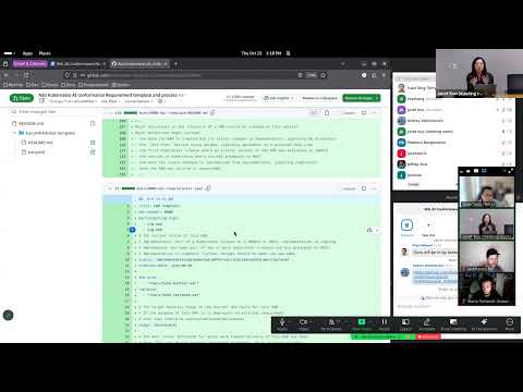 WG AI Conformance Weekly Meeting for 2025-10-23