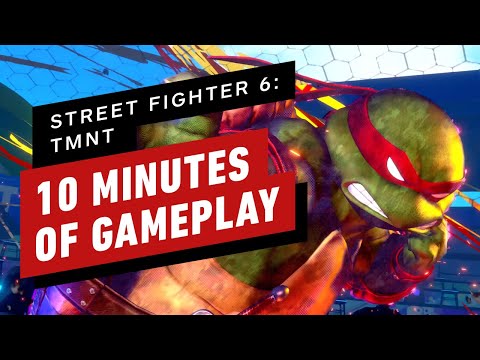 10 Minutes of Street Fighter 6: Teenage Mutant Ninja Turtles Gameplay