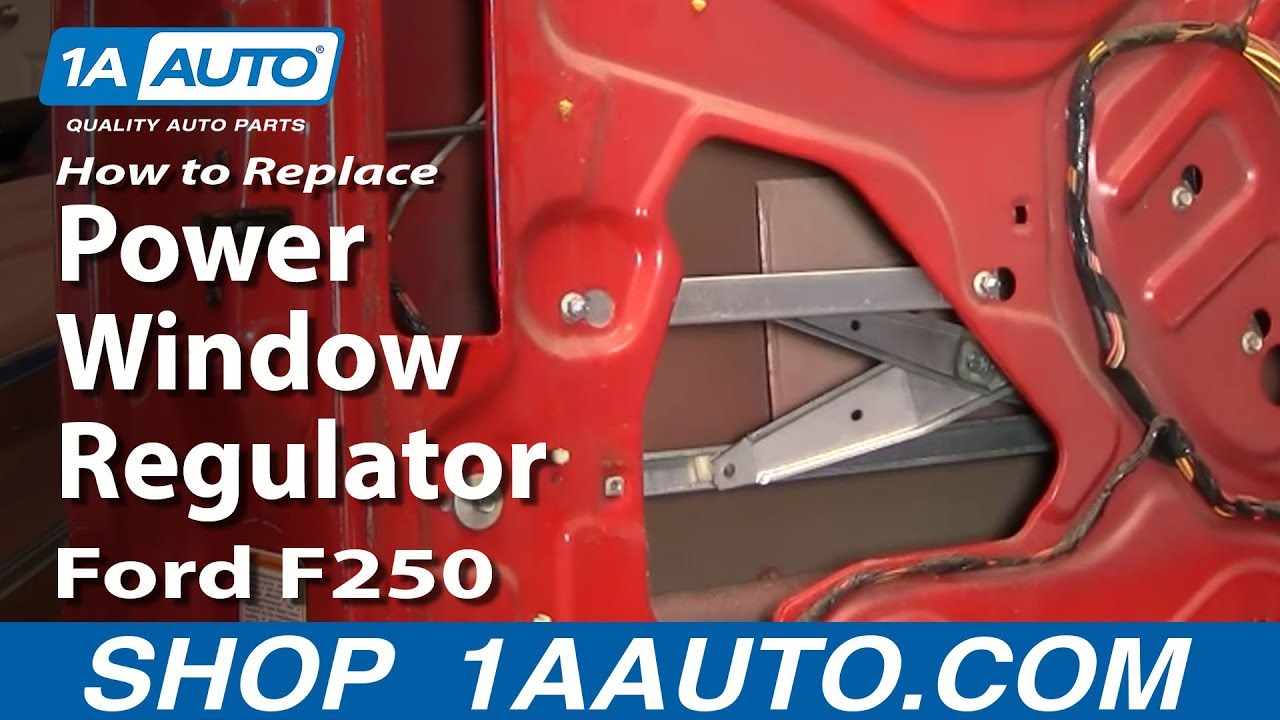 Ford f250 window regulator replacement #2