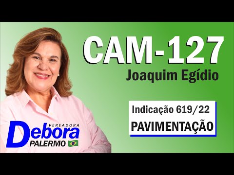 CAM-127 - PAVIMENTAÇÃO