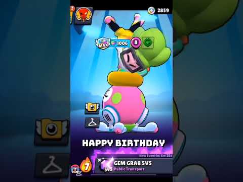 #brawlstars #happy #happybirthday #foryou
