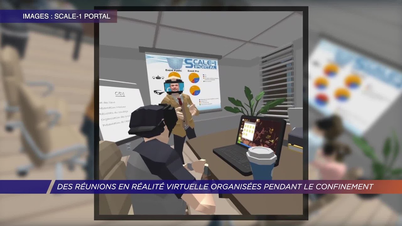 Yvelines | Des réunions en réalité virtuelle organisées pendant le confinement