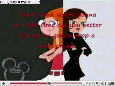 Busted Vanessa & Candace-Phineas And Ferb - YouTube