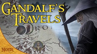 The Complete Travels of Gandalf | Tolkien Explained