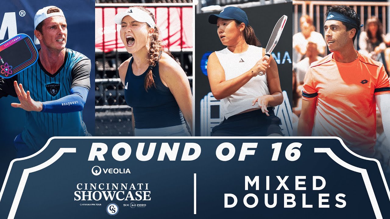 Bright/Daescu v Wang/Tellez at the Veolia Cincinnati Showcase