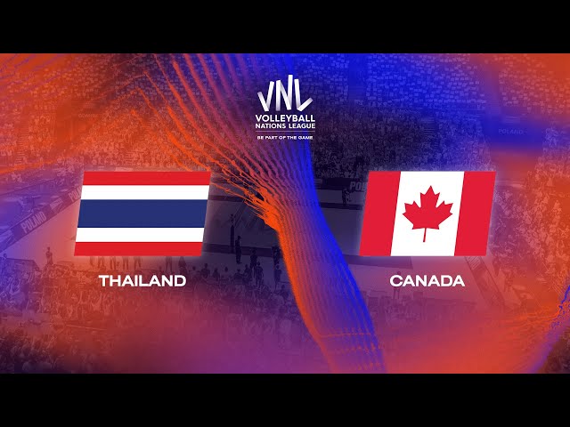 🔴 LIVE: 🇹🇭 ไทย พบ 🇨🇦 แคนาดา | VNL 2025 | แมตช์ประวัติศาสตร์โดย Volleyball World