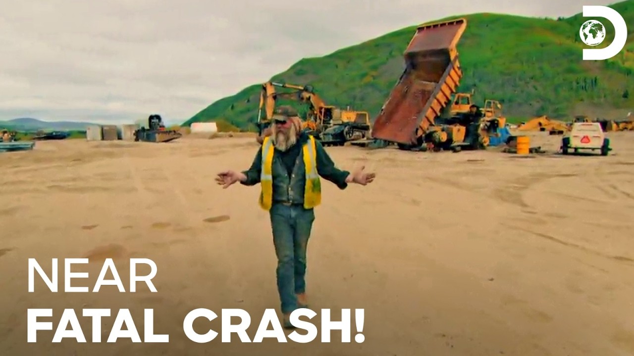 Kevin Hiatt's Terrifying Truck Near-Miss | Gold Rush S5 E10 | Discovery Channel India