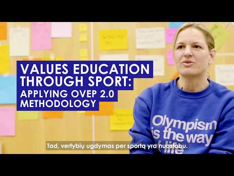 Olimpinių vertybių ugdymo programos tarptautiniai mokymai