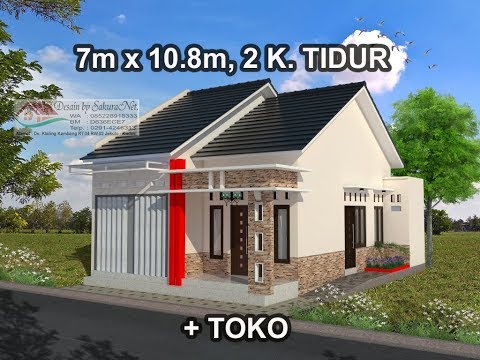 Model Rumah  Minimalis  7x9  Aristek Sederhana 