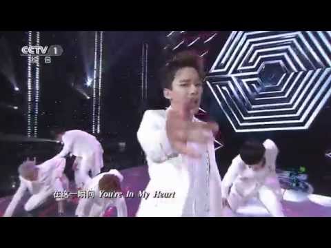 【HD/1080P】140420 CCTV1 全球中文音乐榜上榜 EXO-M 上瘾(Overdose)【cut】