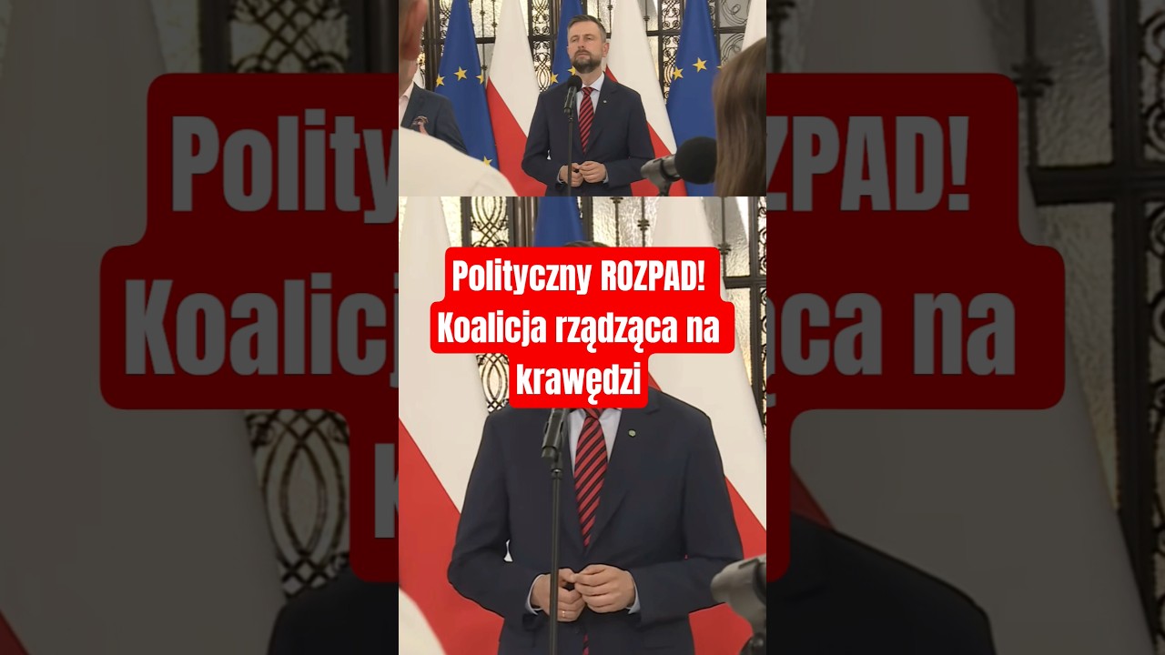 Polityczny ROZPAD! Koalicja rządząca na krawędzi