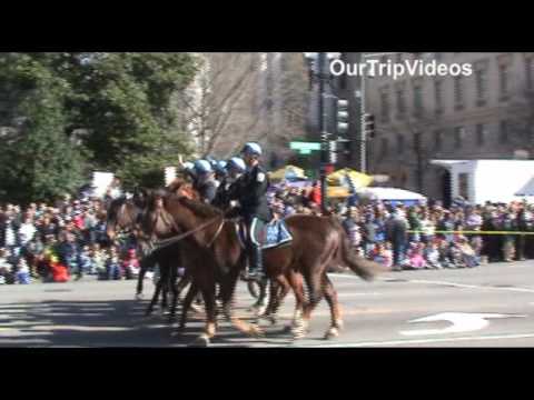 Pictures of National Cherry Blossom Festival Parade, Washington DC, US