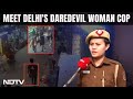 Woman Cop Catches 2 Armed Men In Delhi, Her Daring Act Is Viral