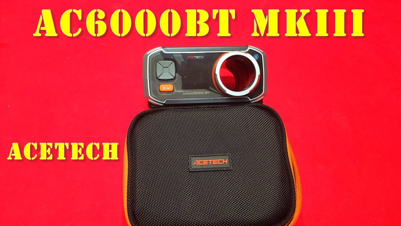 Airsoft - Chronographe AceTech AC6000BT MkIII [French]