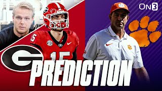 Georgia Bulldogs vs Clemson Tigers PREDICTION & Preview | Kirby Smart vs Dabo Swinney In CFB Week 1