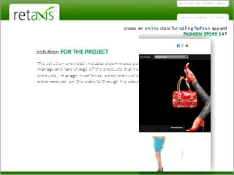 video Retaxis | Custom Ecommerce Website Design and Development