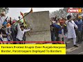 Farmers Protest Erupts Over Punjab-Haryana Border | Paratroopers Deployed To Borders | NewsX