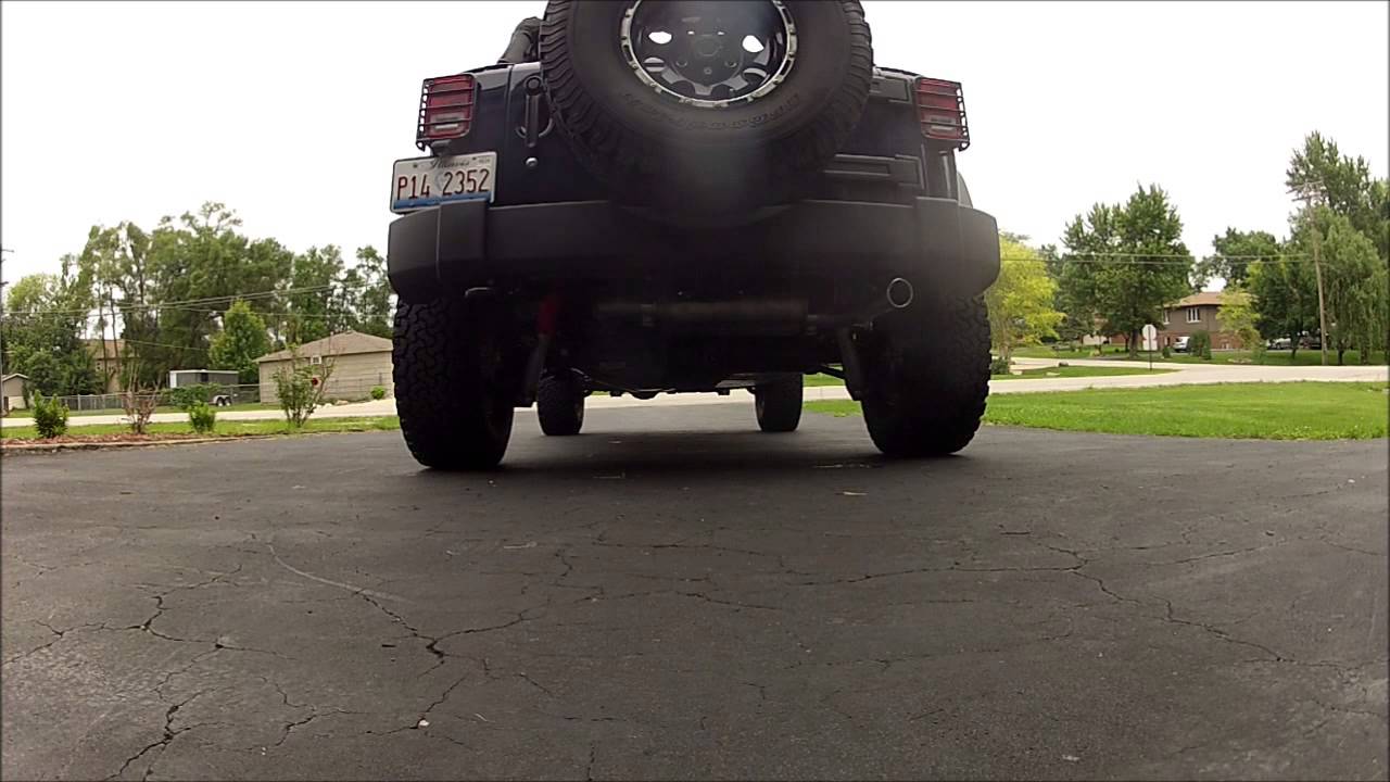 2013 Jeep wrangler cat back exhaust #5