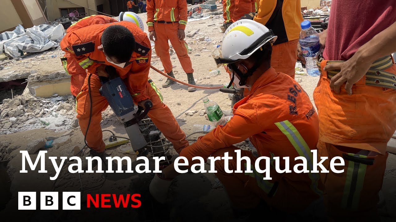 Humanitarian crisis warning in Myanmar after deadly earthquake | BBC News