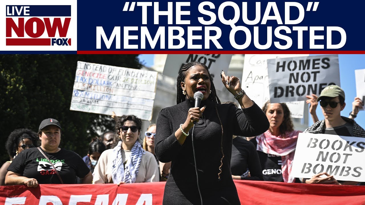 "The Squad" member ousted from Congress after Israel-Gaza war stance | LiveNOW from FOX