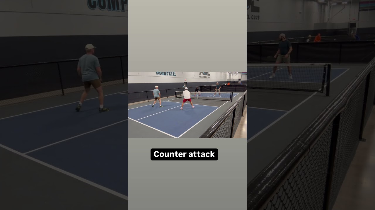 Counter attack #Pickleball #PickleballHighlights #PickleballLife #Shorts #YouTubeShorts