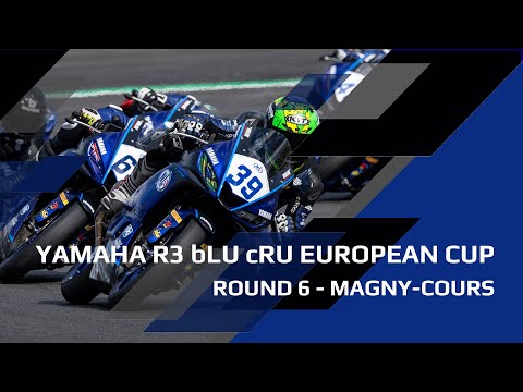 2022 Yamaha R3 bLU cRU European Cup Highlights - Round 6 Magny-Cours