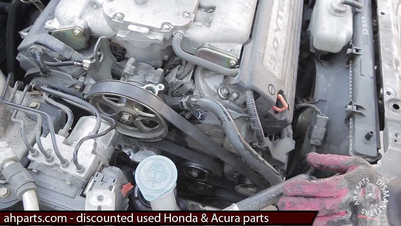 How to replace power steering pump honda accord #3
