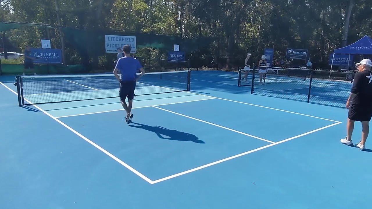 BRONZE MEDAL MATCH! 10 DUPR Charlestion Pickleball Tournament at Litchfield SC