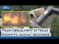 Texas Train Derailment | 35 Cars Of Train Derail In Palo Pinto County, No Injuries Reported