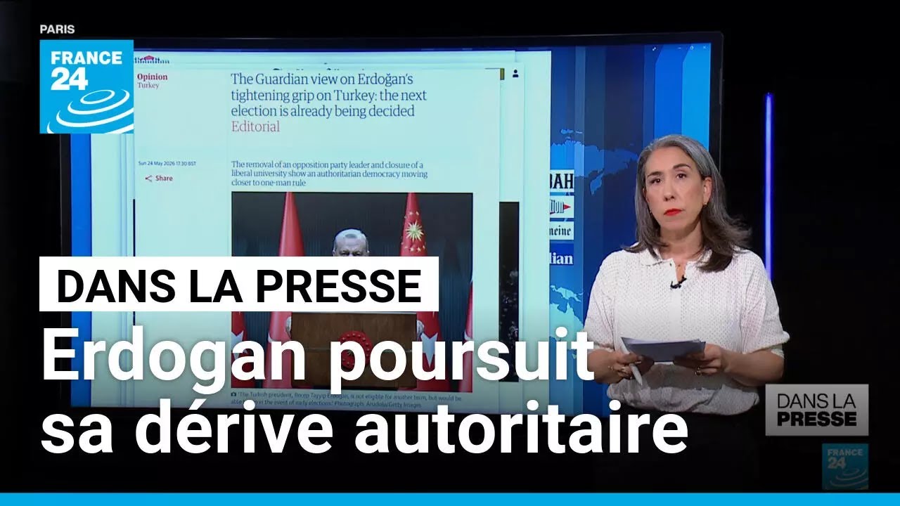 Turquie: "Erdogan poursuit sa dérive autoritaire" • FRANCE 24